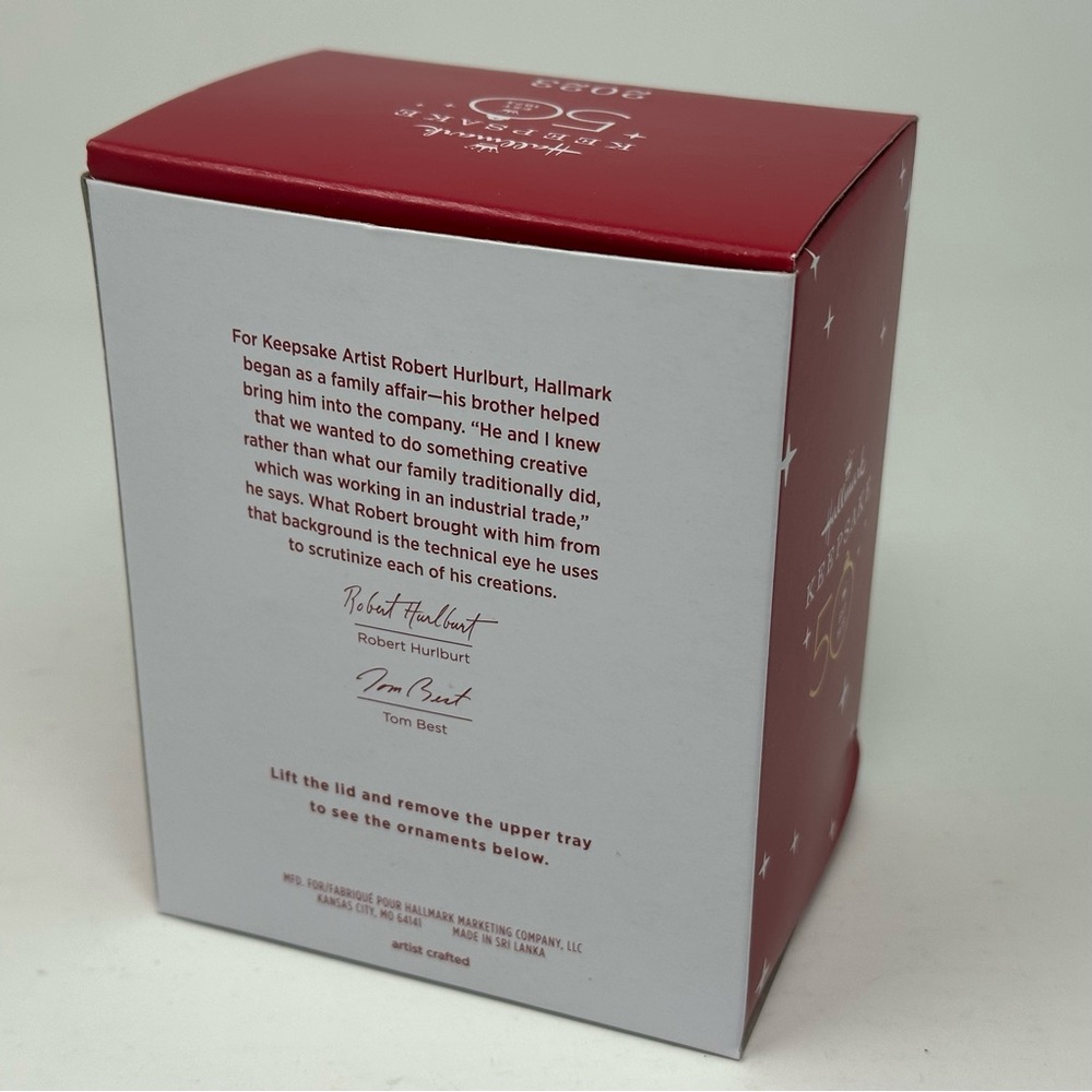 2023 Hallmark Keepsake Ornament Club 50th Anniversary Members Exclusive No Book - Picture 13 of 16